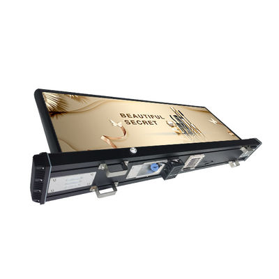রিমোট কন্ট্রোল P2.5 ট্যাক্সি ছাদ LED ডিসপ্লে 4G ওয়াইফাই IP56 জলরোধী